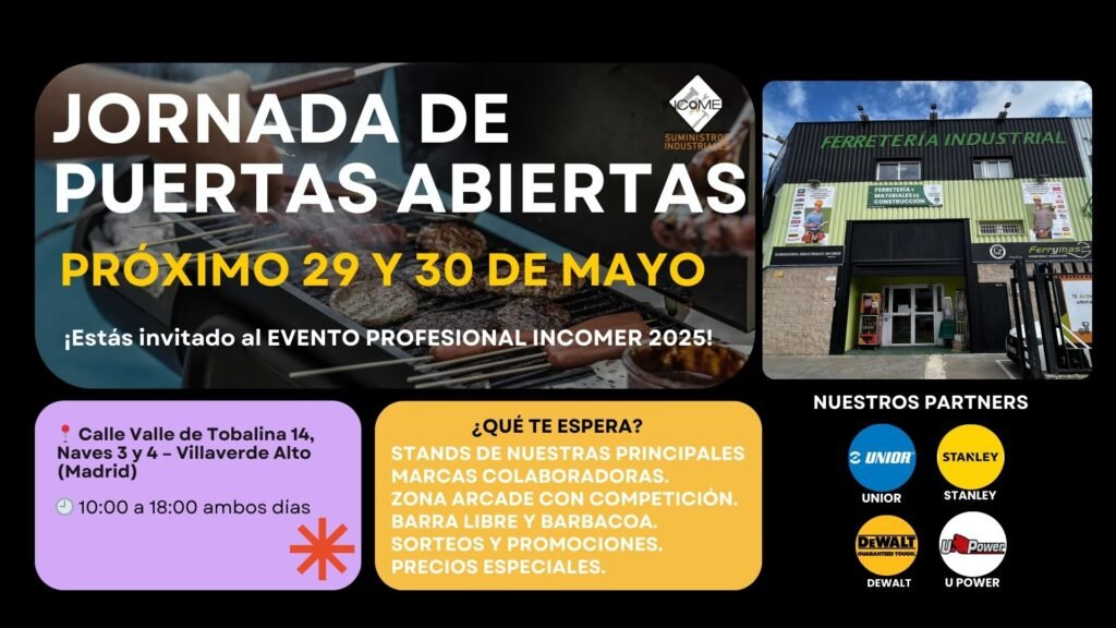 jornada puertas abiertas 29 y 30 mayo