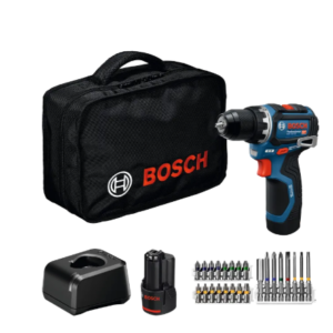 Kit GSR 12V-32 + 2x 2,0Ah + GAL 12V-20 + 24 accesorios + bolsa